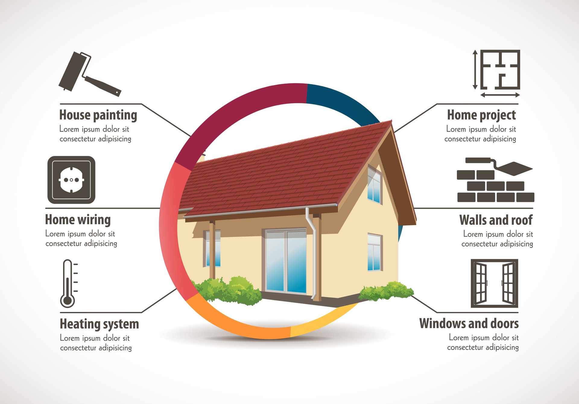 House Construction - home building concept